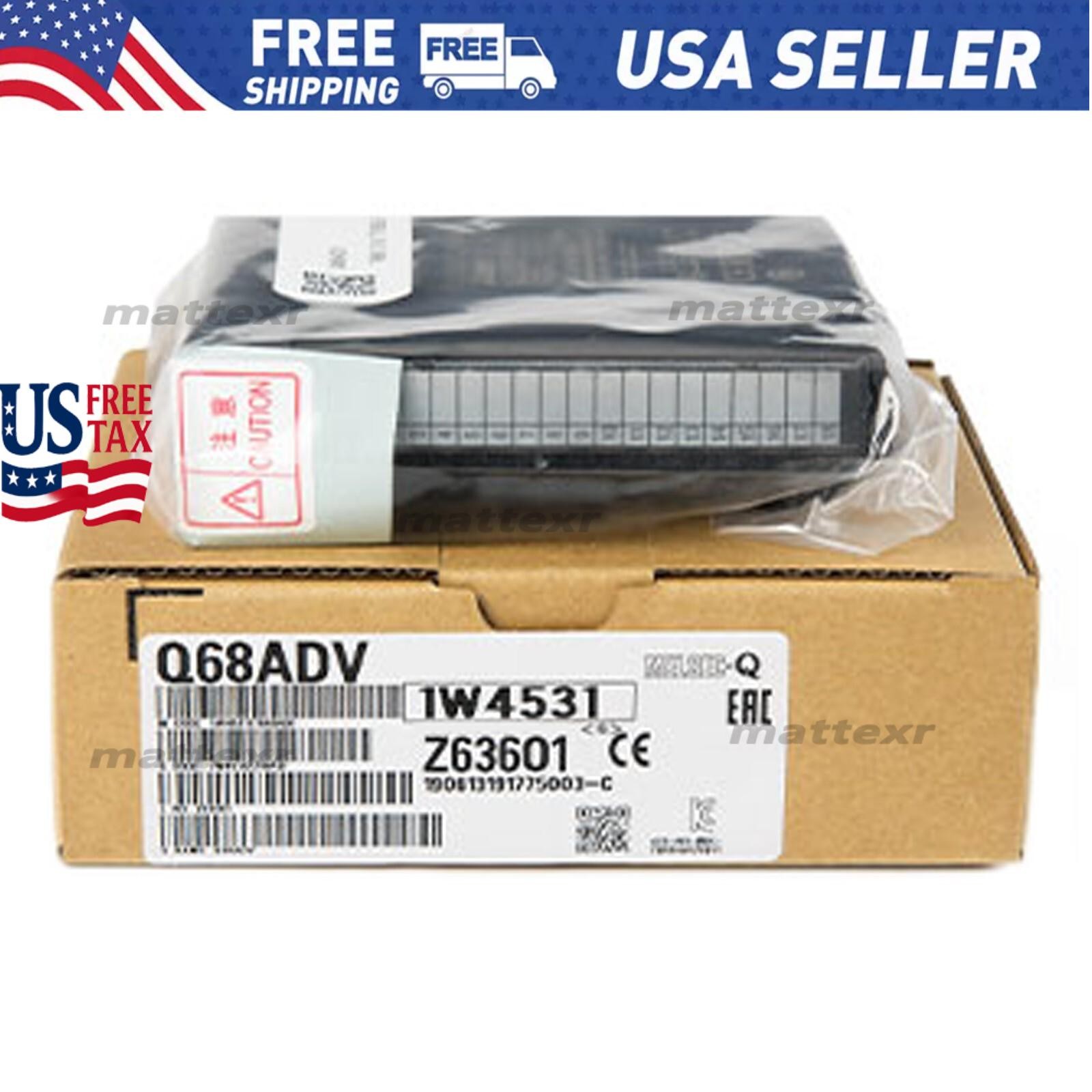 Mitsubishi Q68ADV Analog-to-Digital Conversion Module Q68ADV Fast