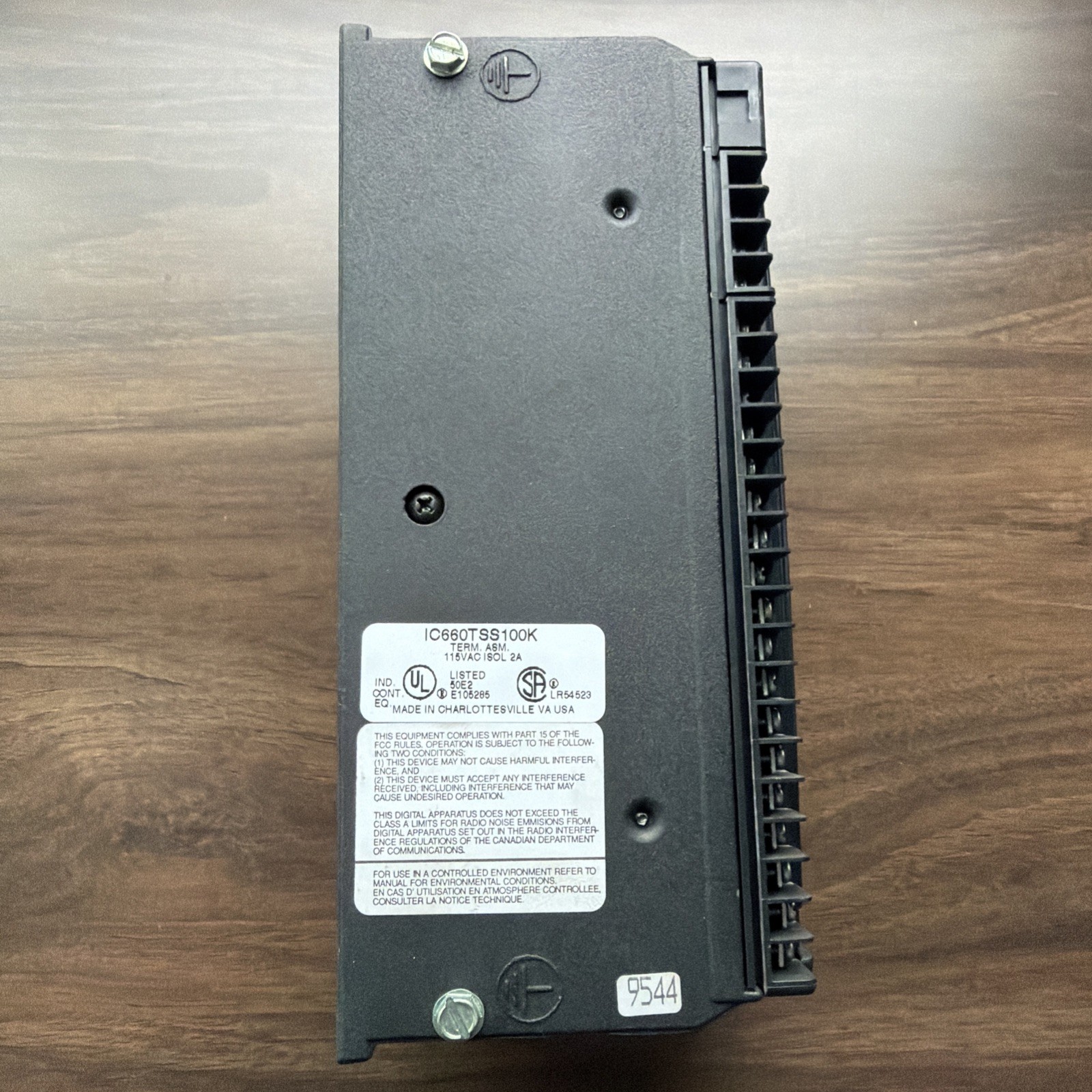 GE FANUC IC660EBS103L MODULE GENIUS BLOCK ISO W/O FS DIAG