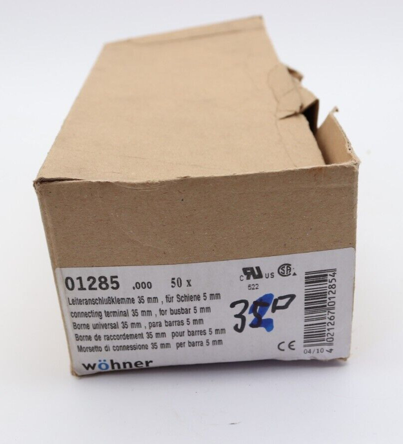 32 x Wöhner conductor connection terminal 01285.000