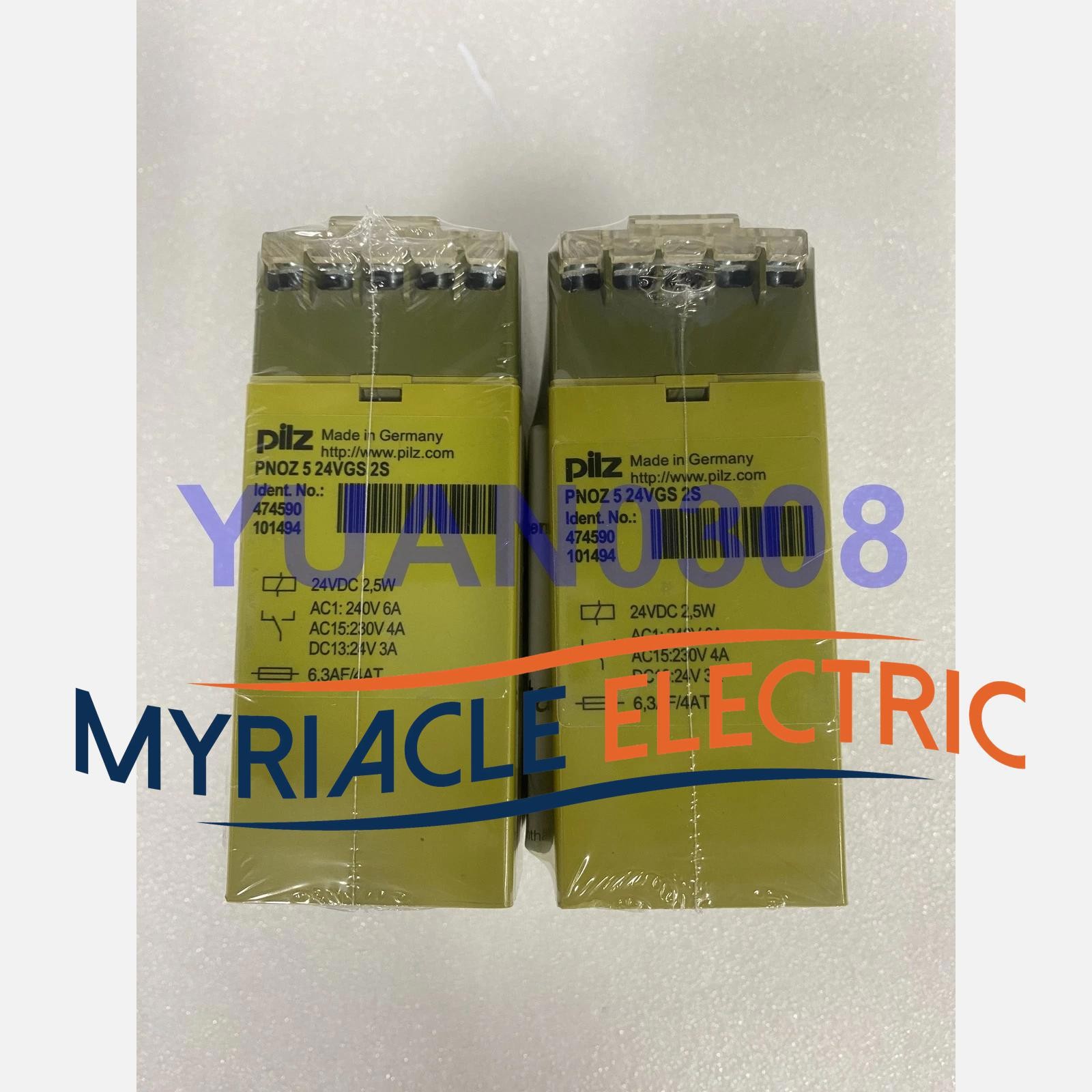 NEW Pilz PNOZ 5 24VDC 2S 474590 safety relay DHL fast delivery