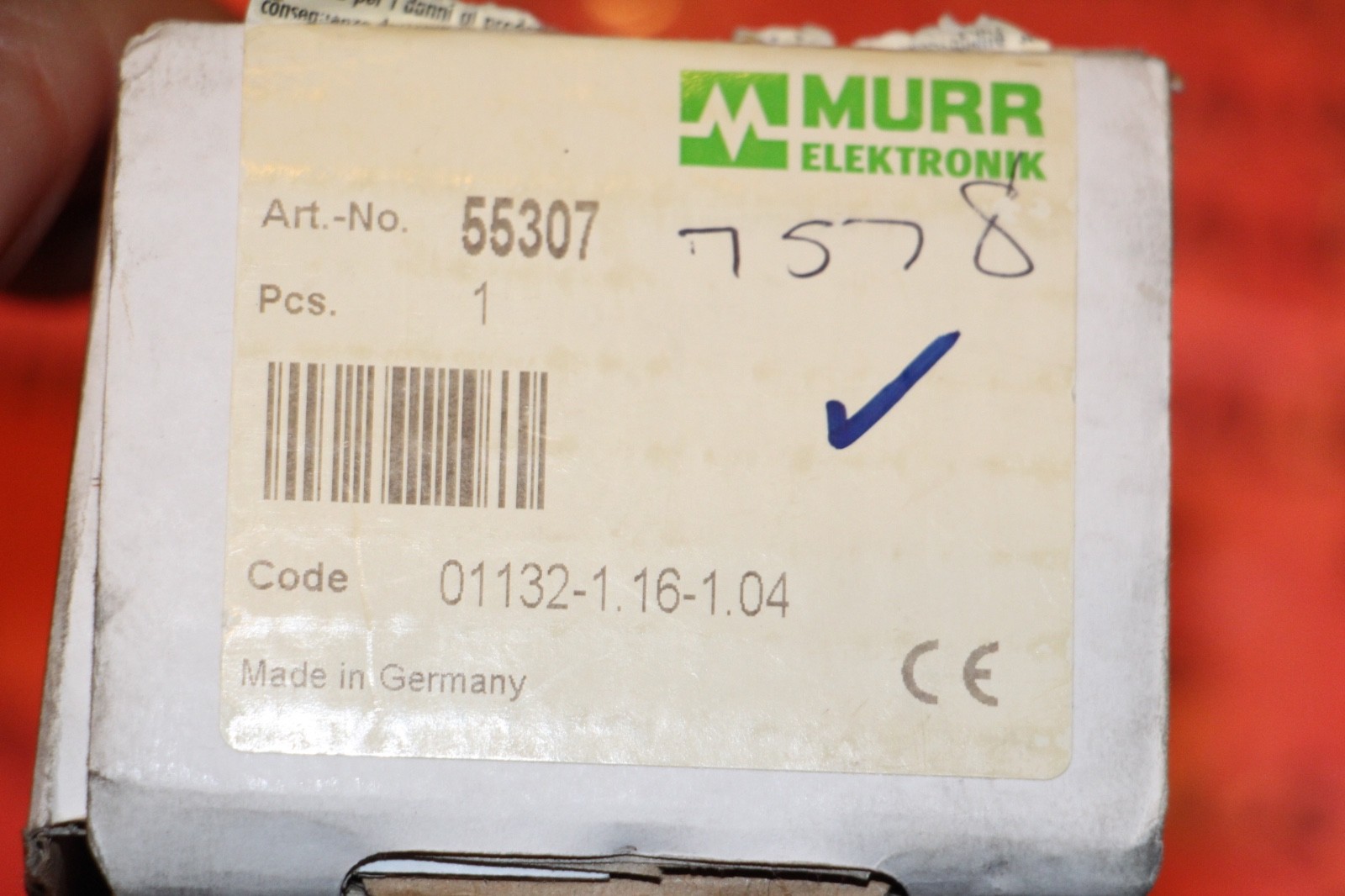 Murr Elektronik MVK-MP-DI8 Profibus Input Module 55307 New