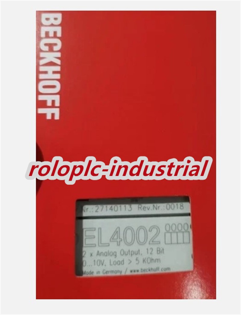 New BECKHOFF EL4002 PLC Module EL4002 Free Shipping