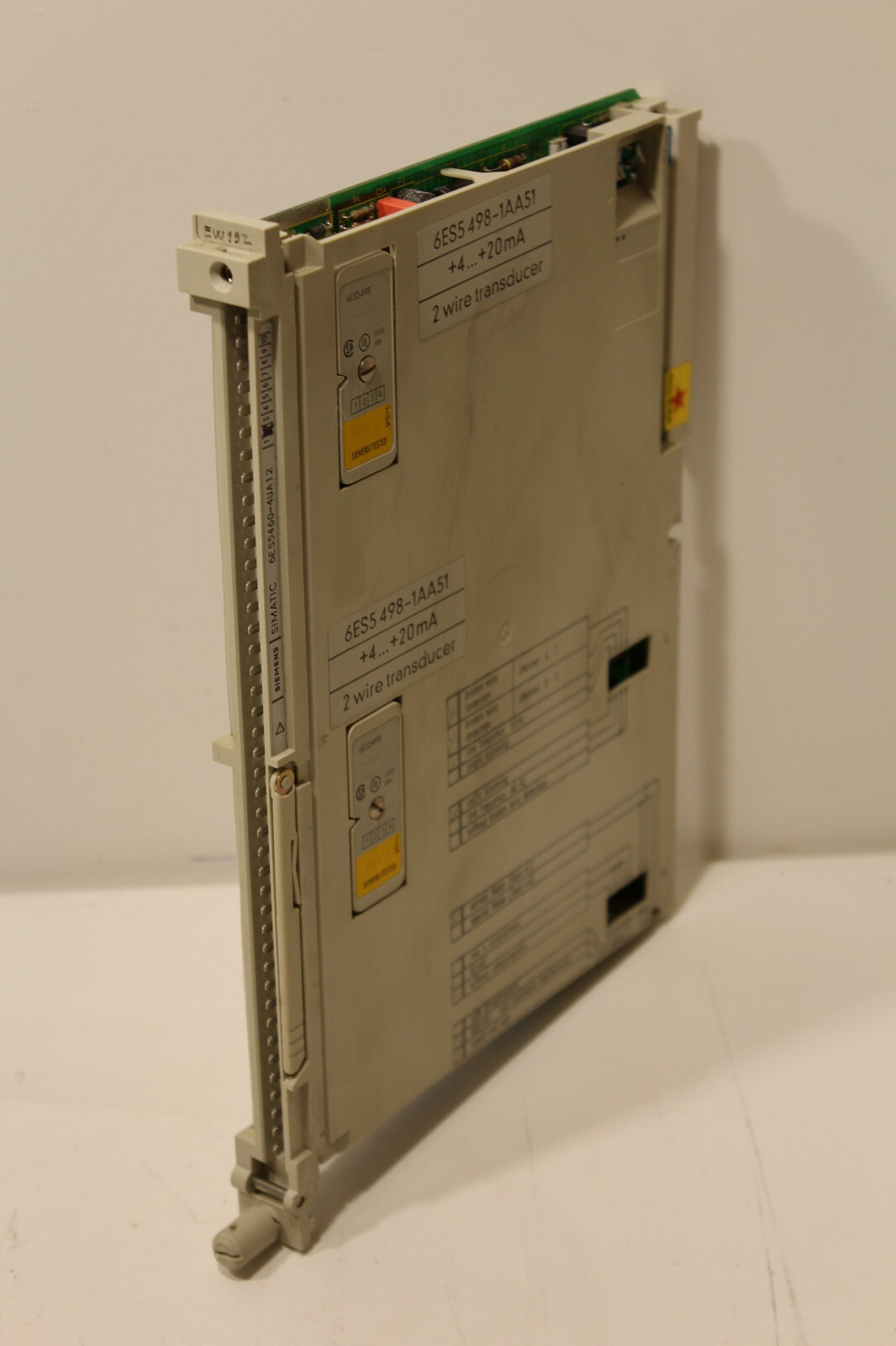 Siemens 6ES5460-4UA12 Analog Input Module