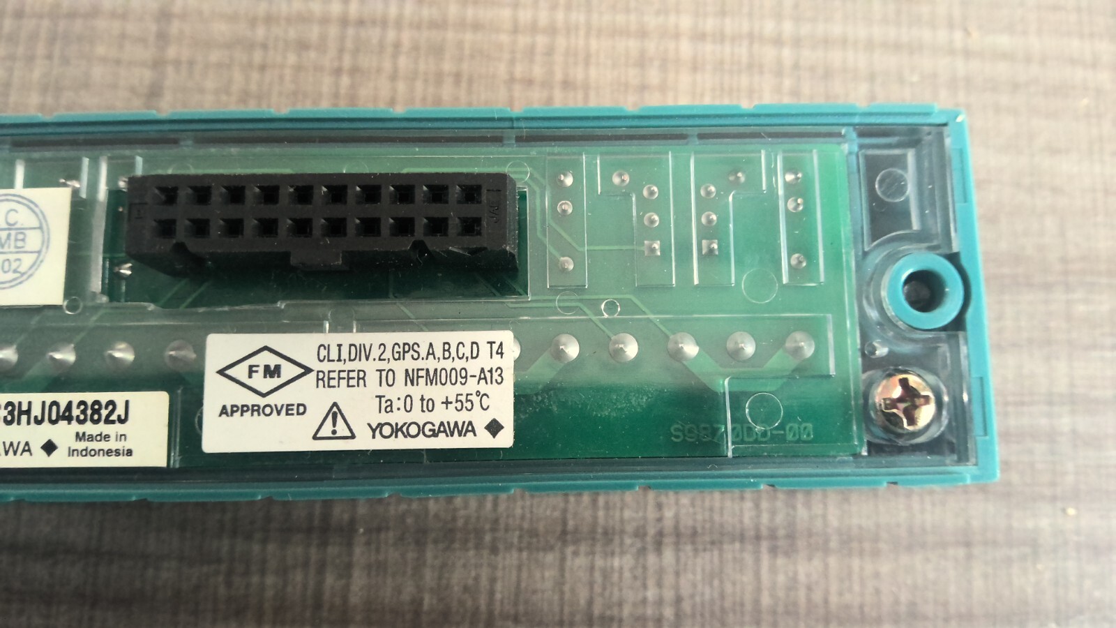 YOKOGAWA ATT4S-00 S2 I/O Module C3HJ04382J TEMP CODE CLI-DIV2 GPS A, B, C, D -T4