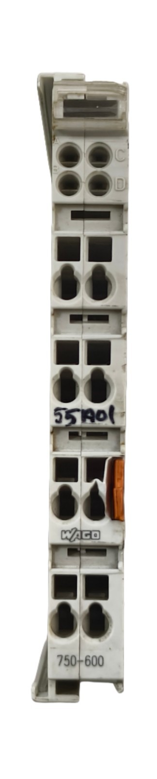 Wago 750-600 End Module 1001519190 1217-02-31 I/O Field Bus Coupler DIN-35 rail