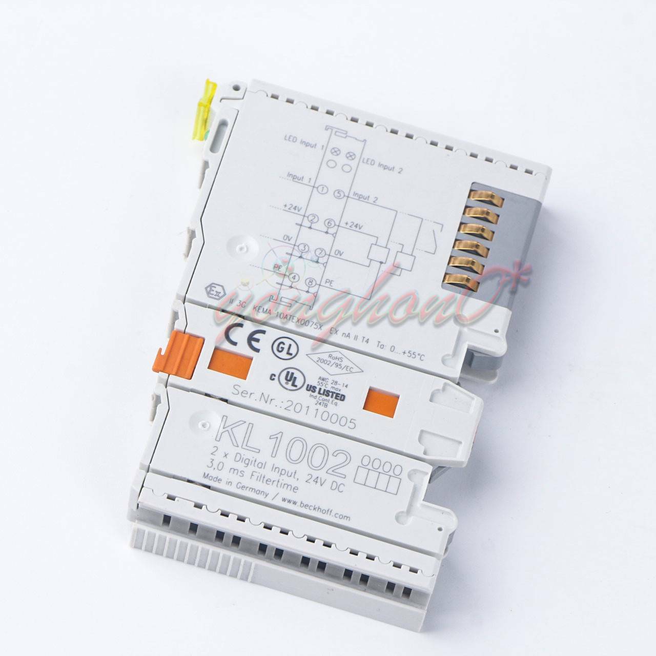 1PC Beckhoff KL1002 Digital Input 24VDC Used