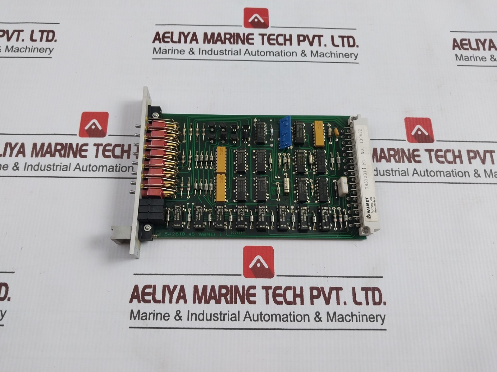 VALMET BOU 8A Binary Output Unit PCB M8512311 M1 542810-4A 542810-4B