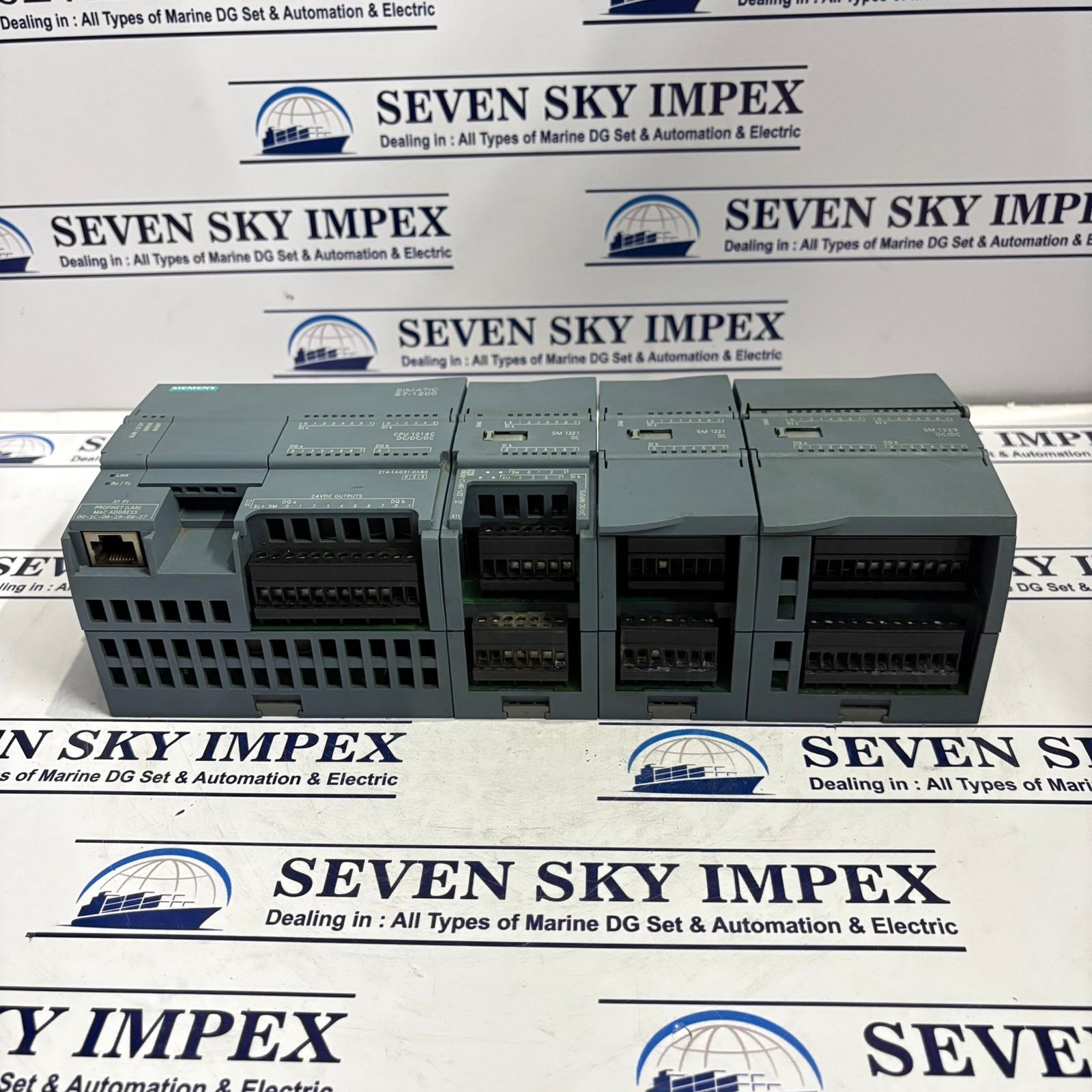 SEIMENS S7-1200 PLC WITH 2 SM 1221DC-SM 1223 DC