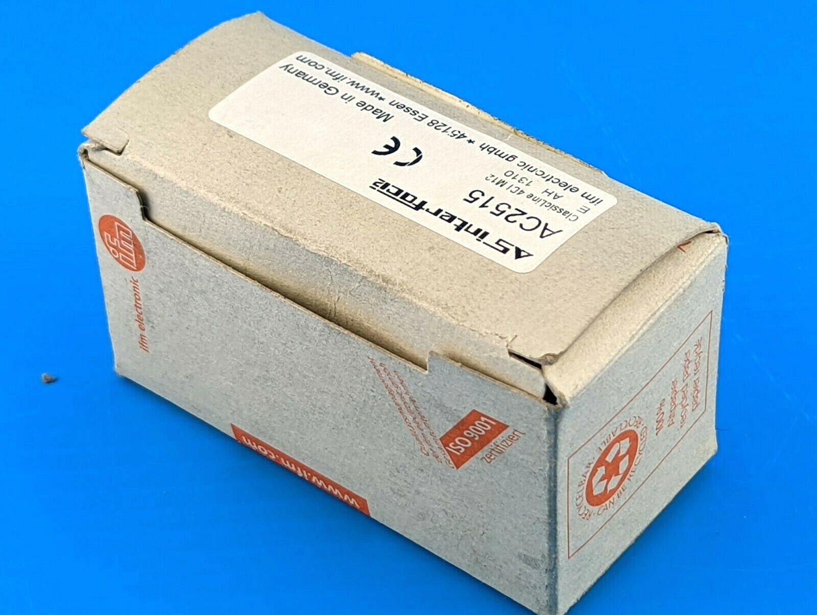 NEW IFM Electronic AC2515 4-Point Digital Input Module, 26.5-31.6VDC, 45128