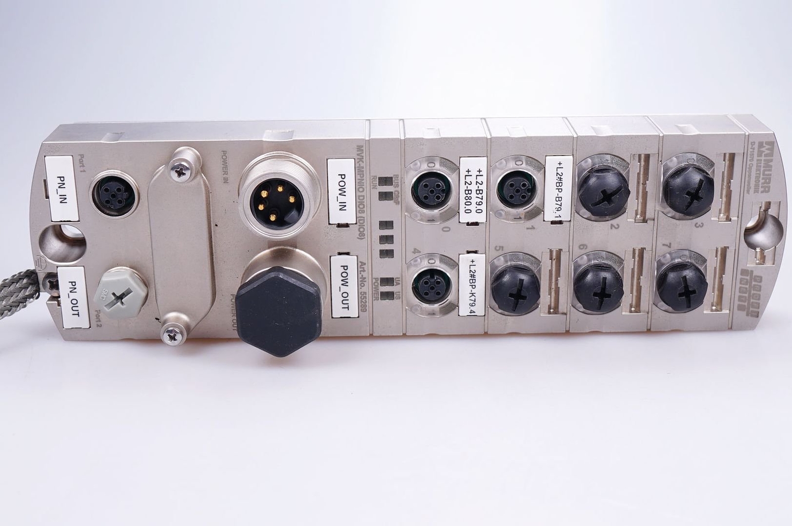 MURR ELEKTRONIK Mvk-mpnio Dio8 (Dio8) 55289 Compact Ethernet Module