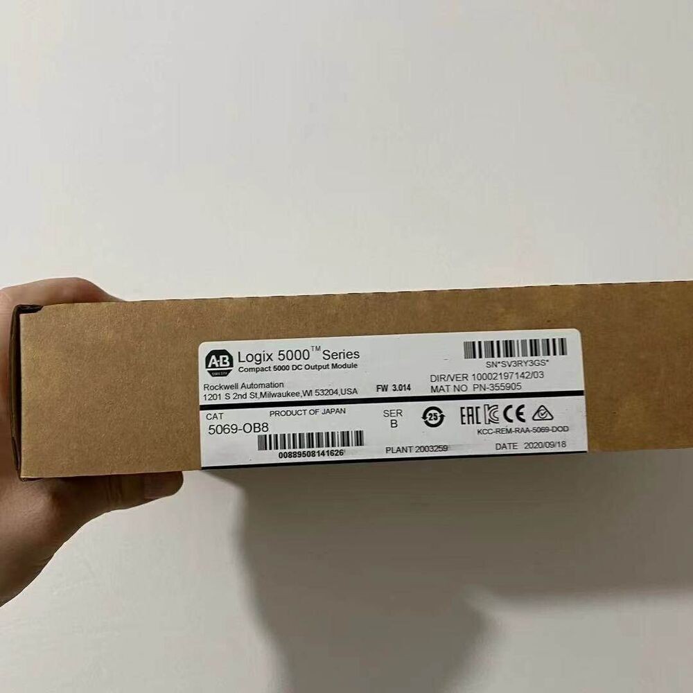 Allen Bradley 5069-OB8 Sealed AB Compact I/O 8-Ch Output Module NEW