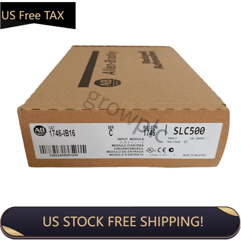 New Sealed AB 1746-IB16 SER C SLC 500 Digital Input Module PLC 1746IB16 US STOCK