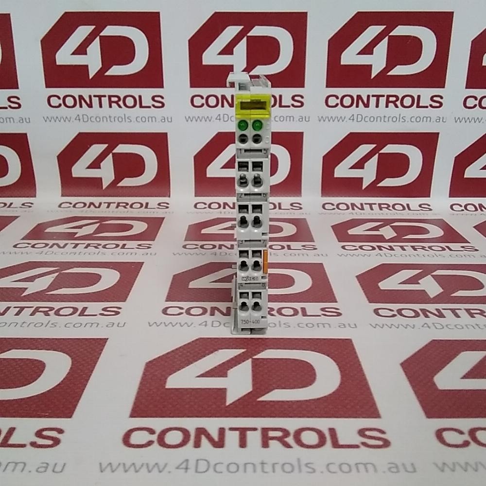 750-400 | WAGO | Digital Input Module, 2 Channels, 24VDC Supply Voltage, Used