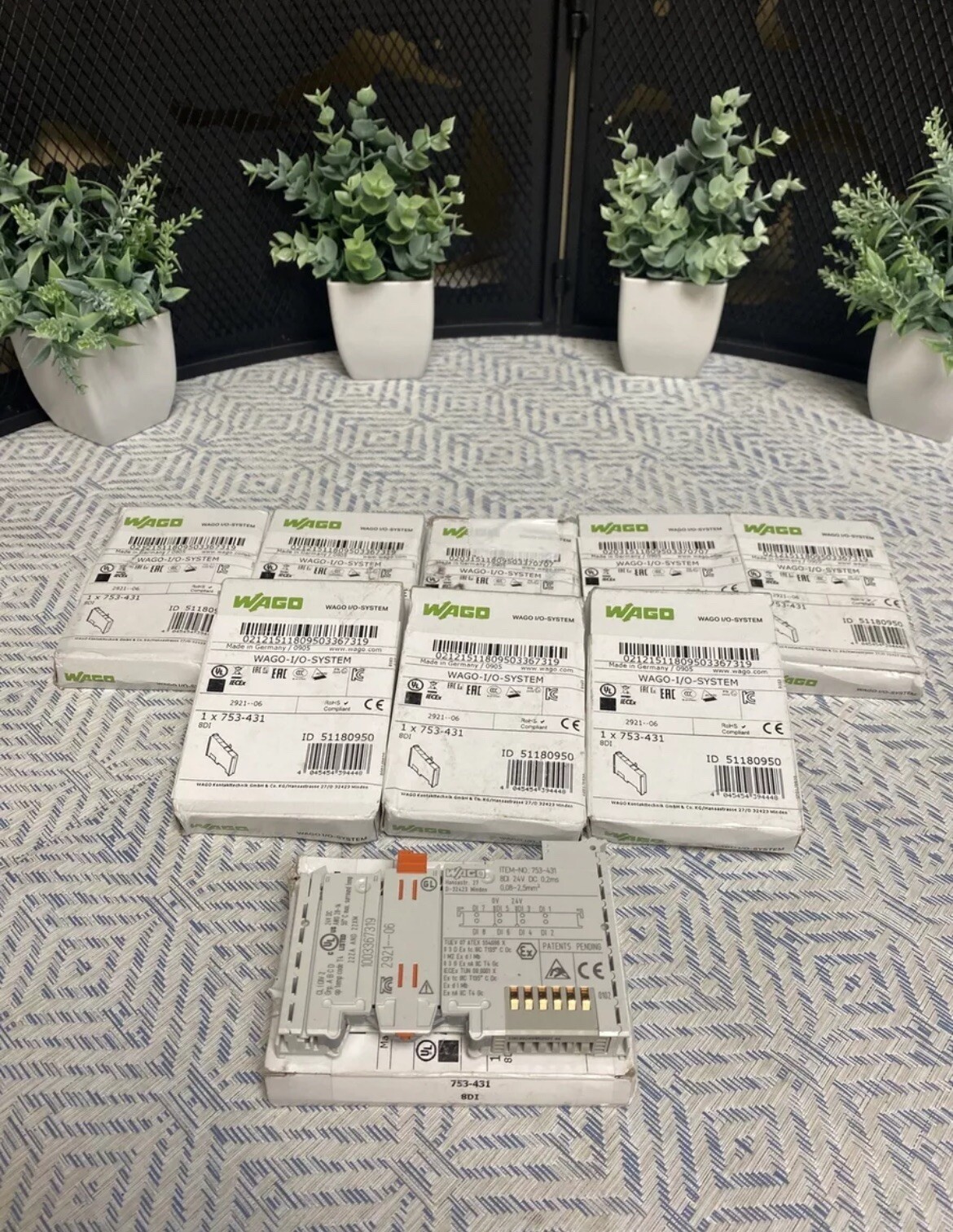NEW (1) WAGO PLC Module 753-431 51180950 0905 2921–06 RoHS System