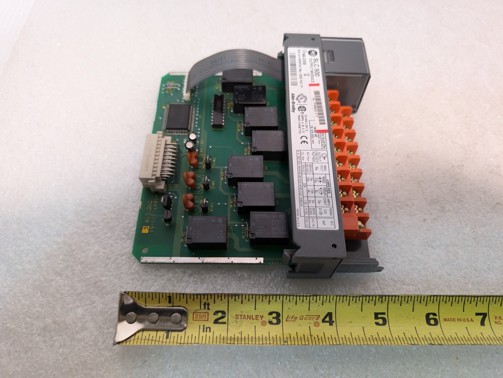 Allen-Bradley 1746-OX8 Digital Output Module, Series A, SLC 500, 8 Outputs