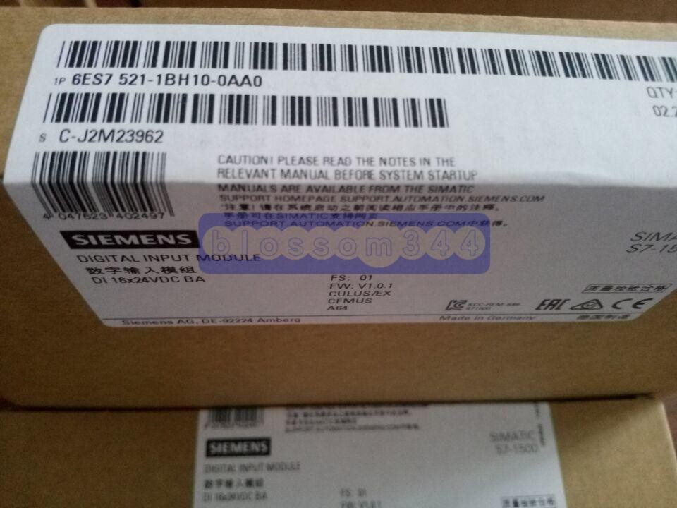 1PC New Siemens 6ES7 521-1BH10-0AA0 DIGITAL INPUT MODULE 6ES7521-1BH10-0AA0