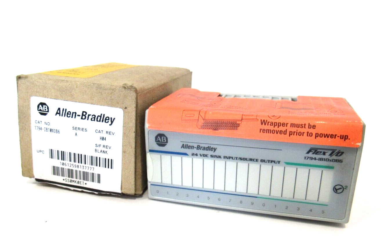 NEW ALLEN BRADLEY 1794-IB10XOB6 I/O MODULE SER.A 1794IB10XOB6