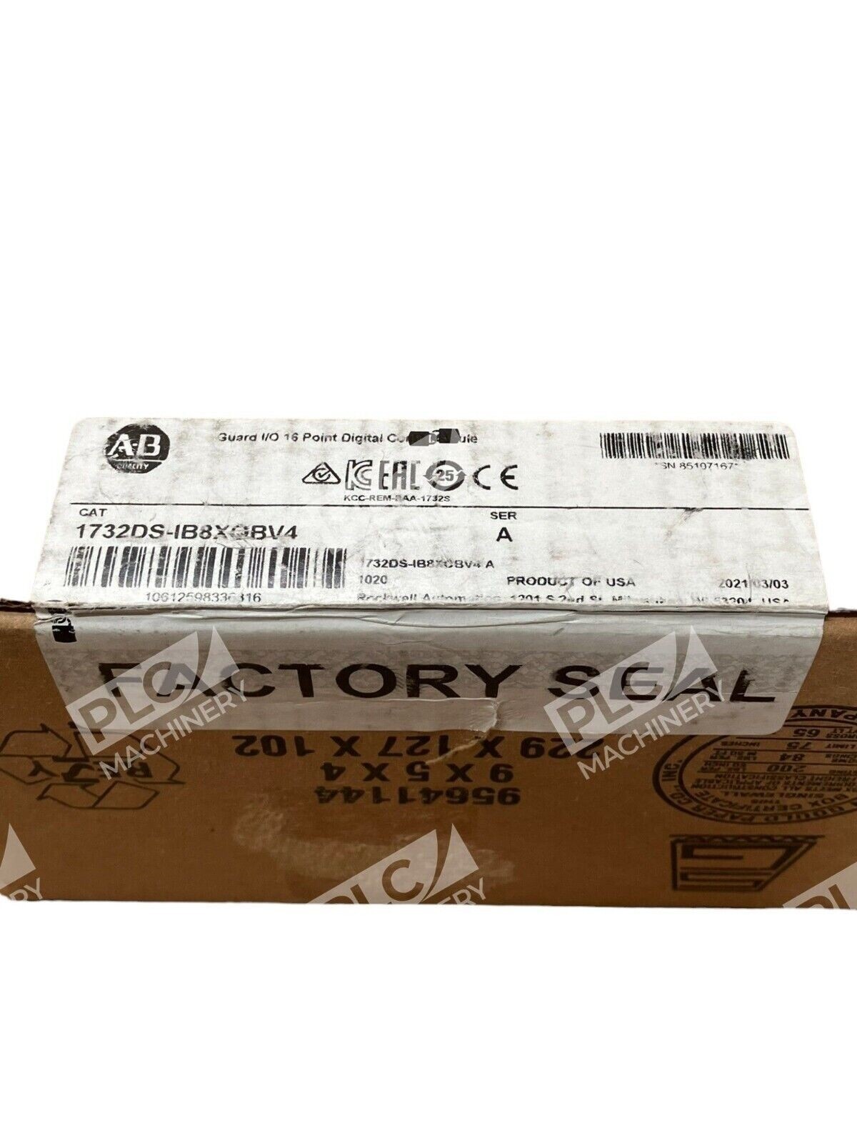 Allen Bradley 1732DS-IB8XOBV4 /A Guard I/O 16 Point Digital Module