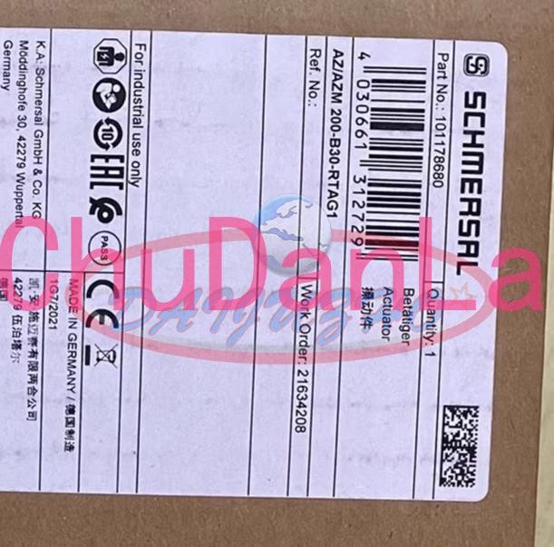 1PCS NEW SCHMERSAL AZ/AZM200-B30-RTAG1 safety switch