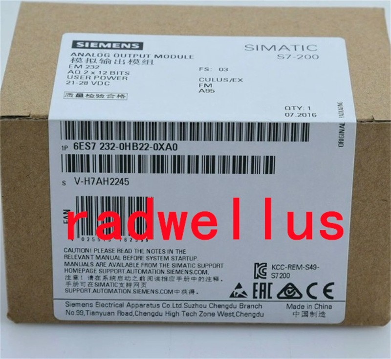 Genuine Siemens 6ES7232-0HB22-0XA0 /6ES7 232-0HB22-0XA0 Simatic Touch Panel
