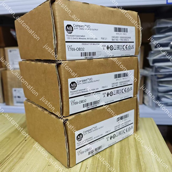 Original 1769-OB32 Rockwell Automation Industrial PLC Expansion Output Module