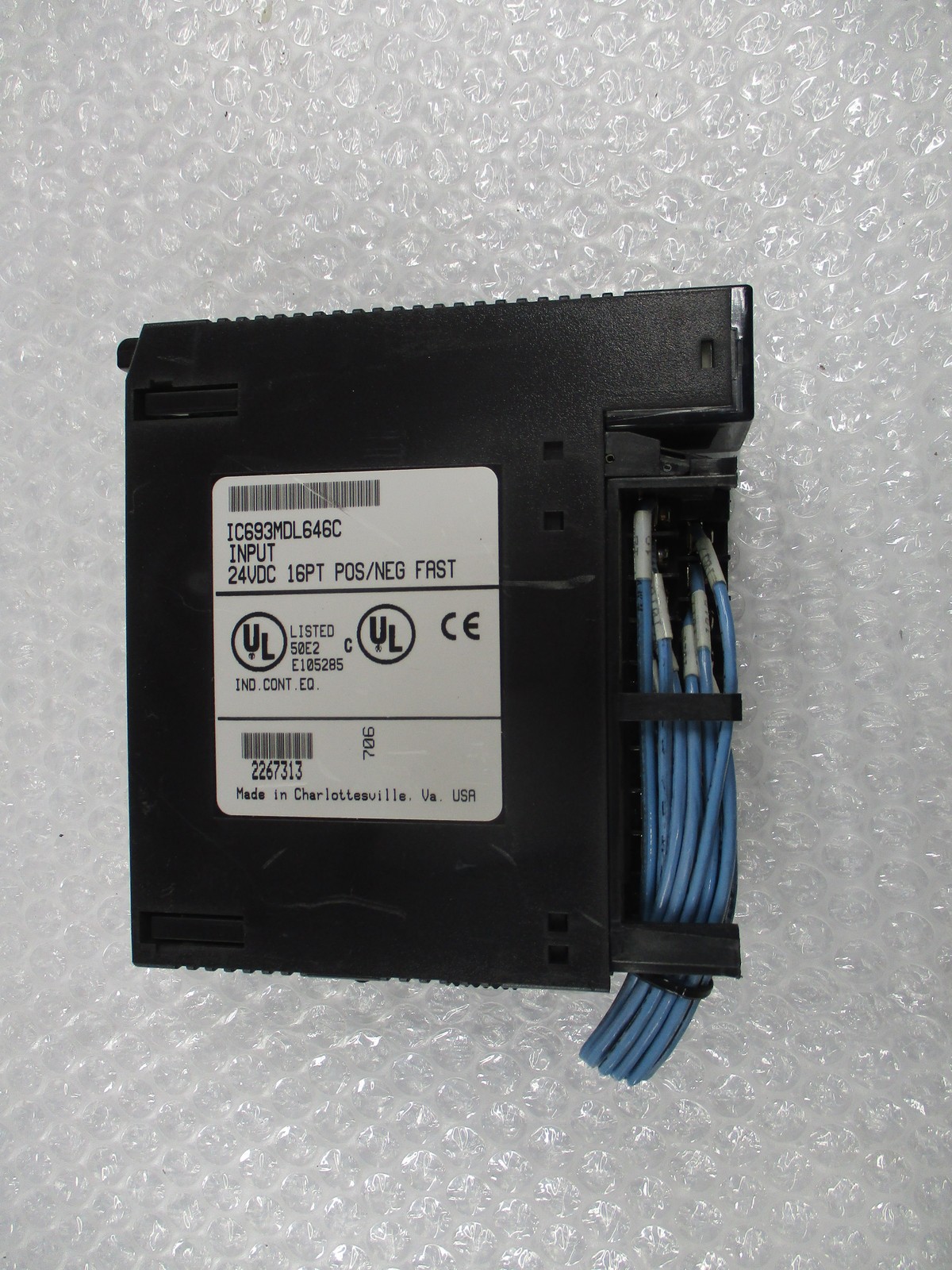 GE FANUC IC693MDL646C INPUT MODULE NSNP