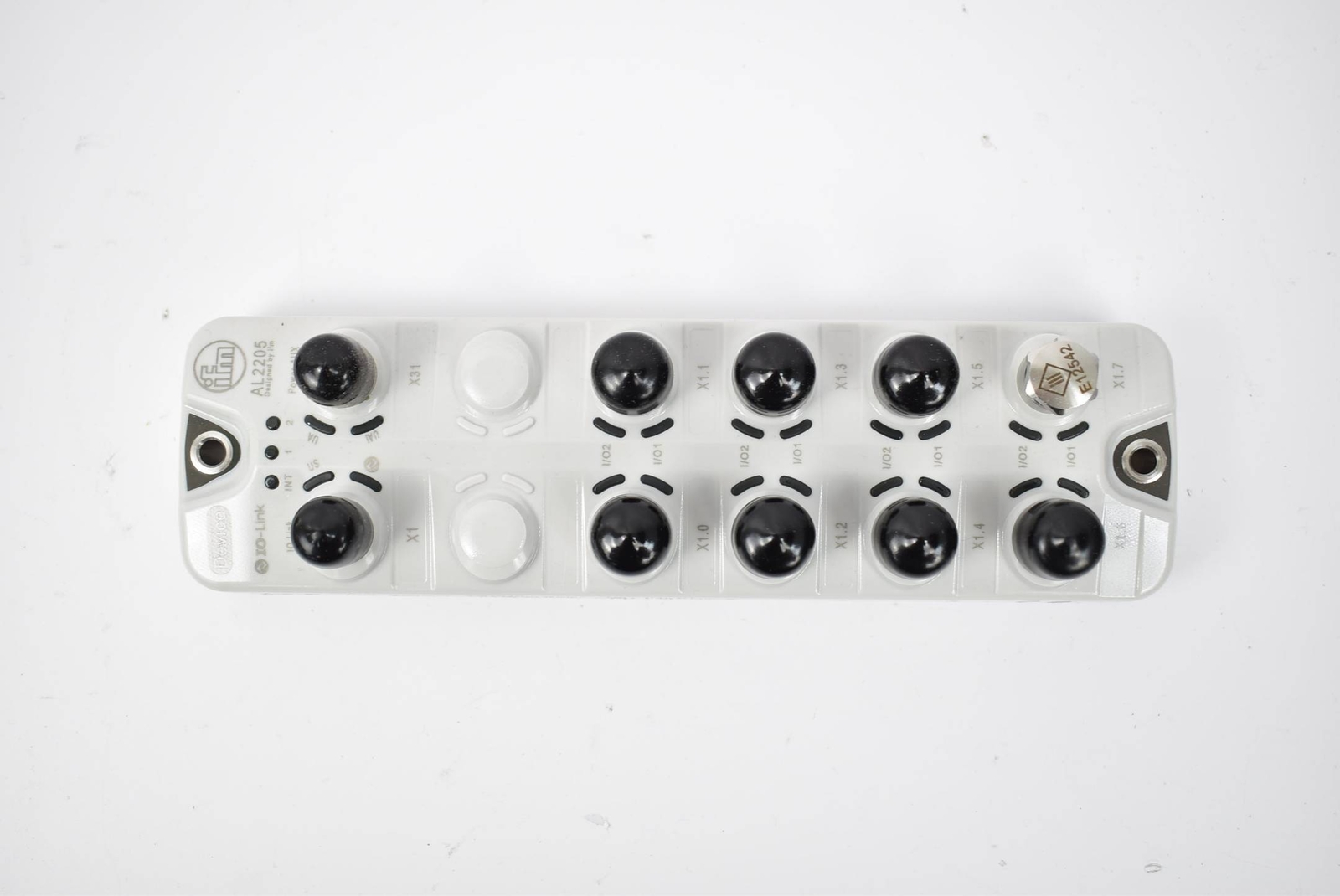 IFM IO-Link Input/Output Module AL2205 IOL MOD SL 8XMP/DX E M12 IP69K