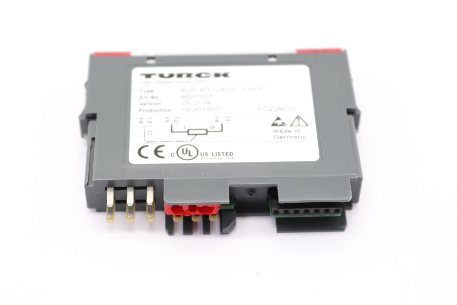 Turck BL20-4DO-24VDC-0.5AP