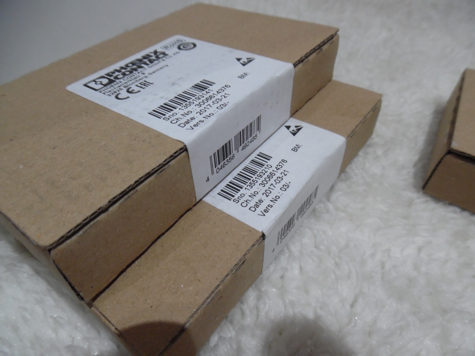3 pc’s Phoenix Contact IB IL 24 DI8/HD-PAC Inline terminal 2700173 New Lot of 3