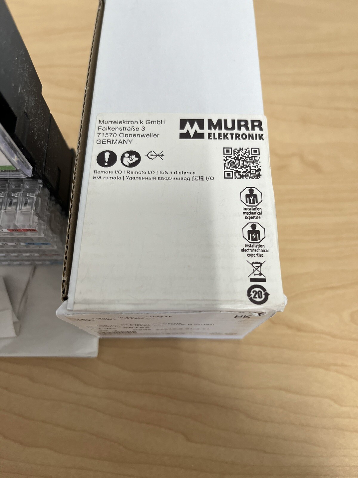 NEW! Murr Elektronik 56168 Cube20 Digital Fieldbus Expansion Module