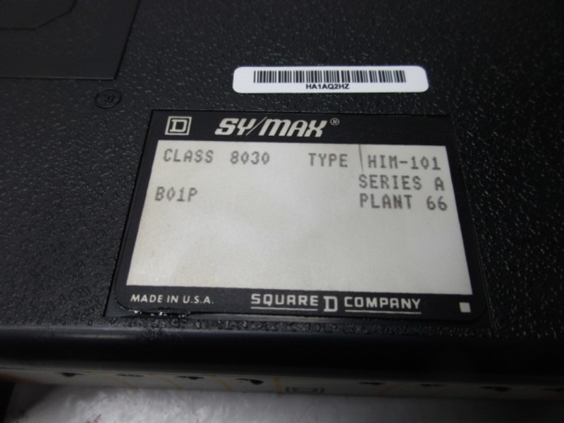 SQUARE D 8030HIM101 SER. A SYMAX 8-POINT INPUT MODULE REPAIRED