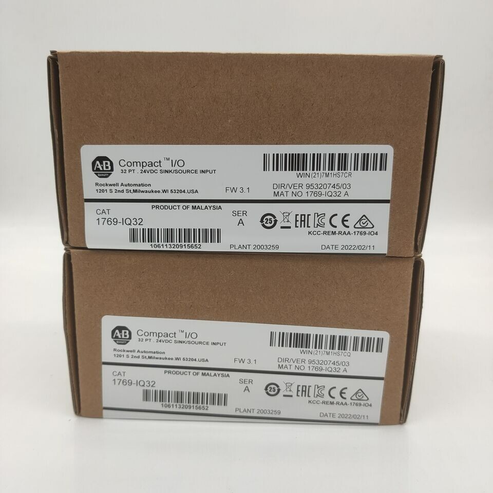 NEW Allen-Bradley 1769-IQ32 /A CompactLogix 32 Pt 24VDC Input Module AB 1769IQ32