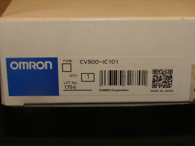 OMRON CV500-IC101 I/O CONTROL MODULE ***NIB***