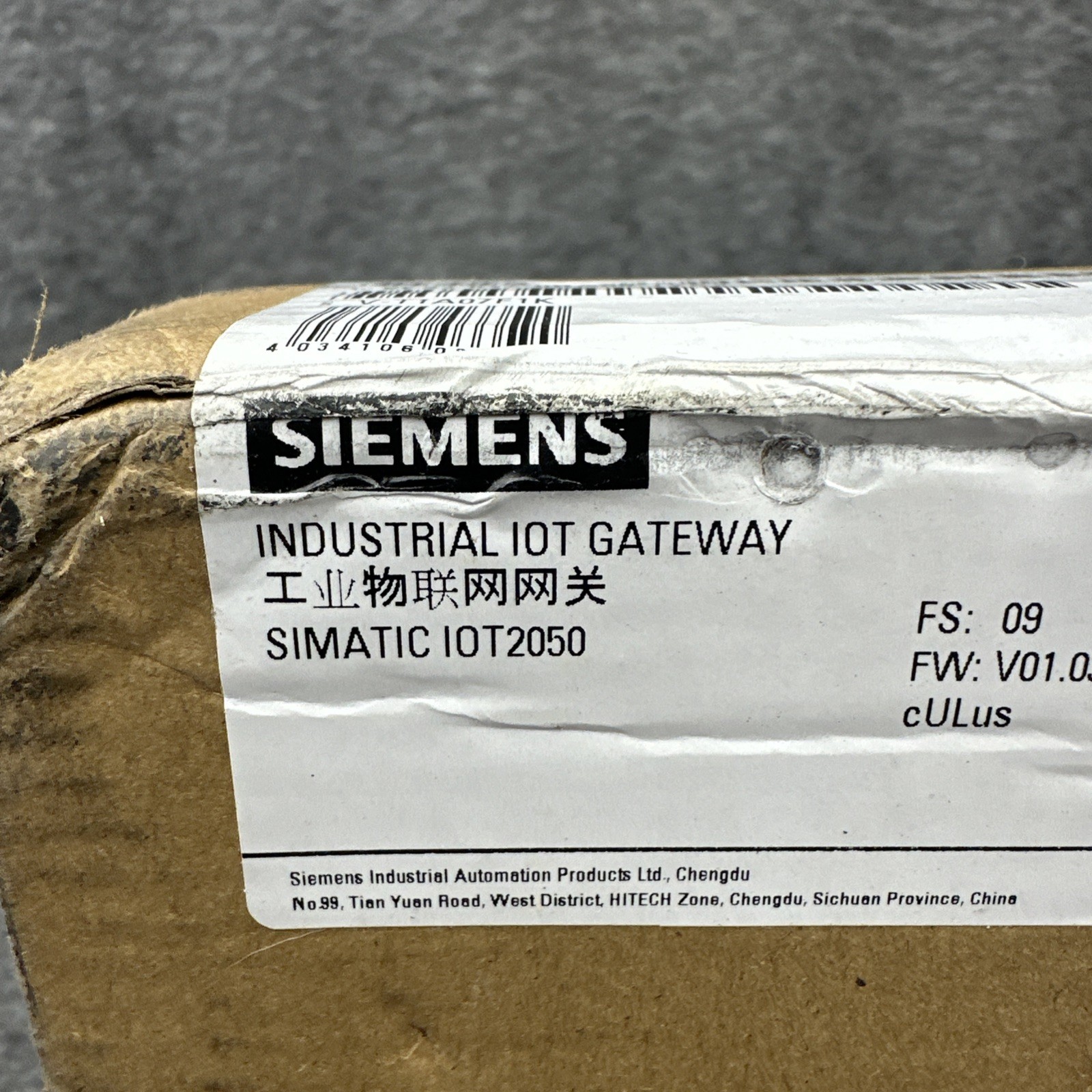 SIEMENS 6ES7647-0BA00-1YA2 SIMATIC IOT2050 Industrial IOT Gateway SEALED! READ!