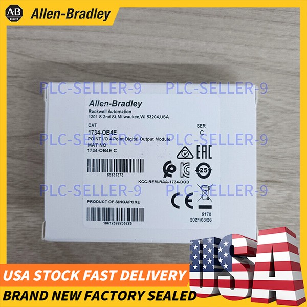 Free shipping New sealed Allen Bradley 1734-OB4E Digital Output Module Ser C