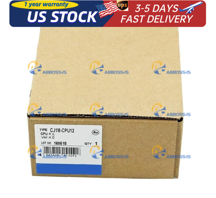 NEW OMRON CJ1M-CPU12 PLC Controls Module IN BOX