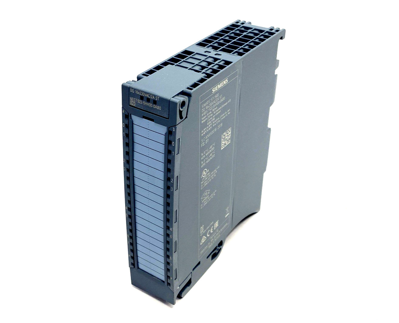 Siemens 6ES7522-5HH00-0AB0 SIMATIC S7-1500 Output Module DQ 16x 230VAC/2A ST
