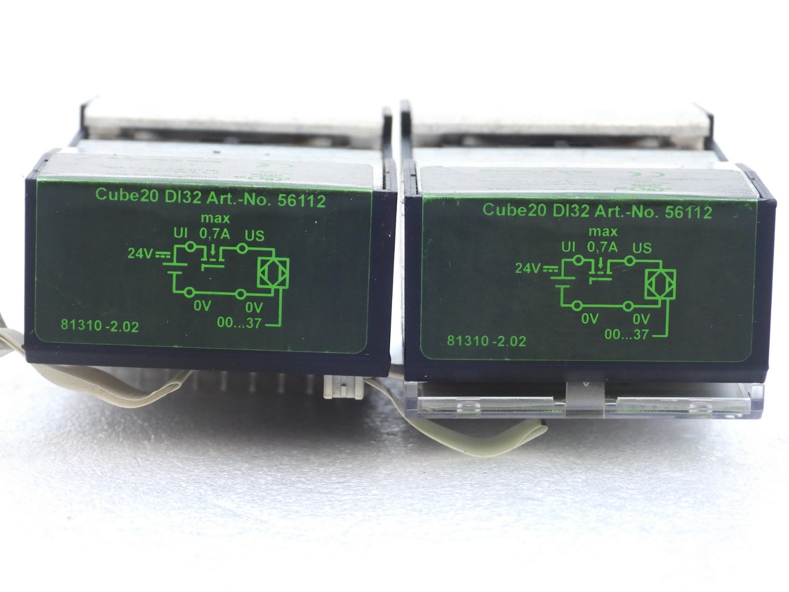 MURR ELEKTRONIK CUBE20 DI32 FIELDBUS DIGITAL EXPANSION INPUT MODULE ART NO.56112