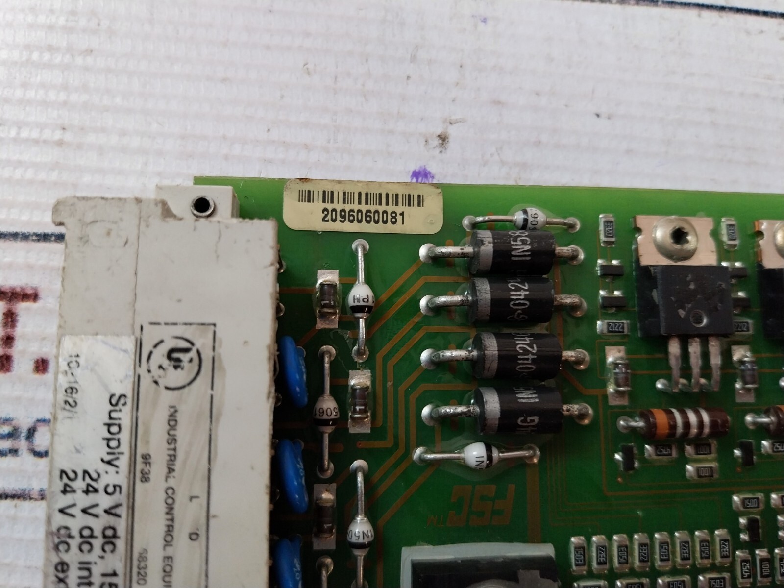Honeywell FSC 10216/2/1 Digital Output Module 5V DC 15mA