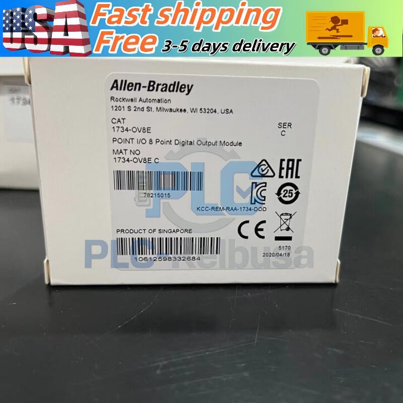 1734-OV8E POINT I/O 8 Point Digital Output Module Brand AB US Free Tax