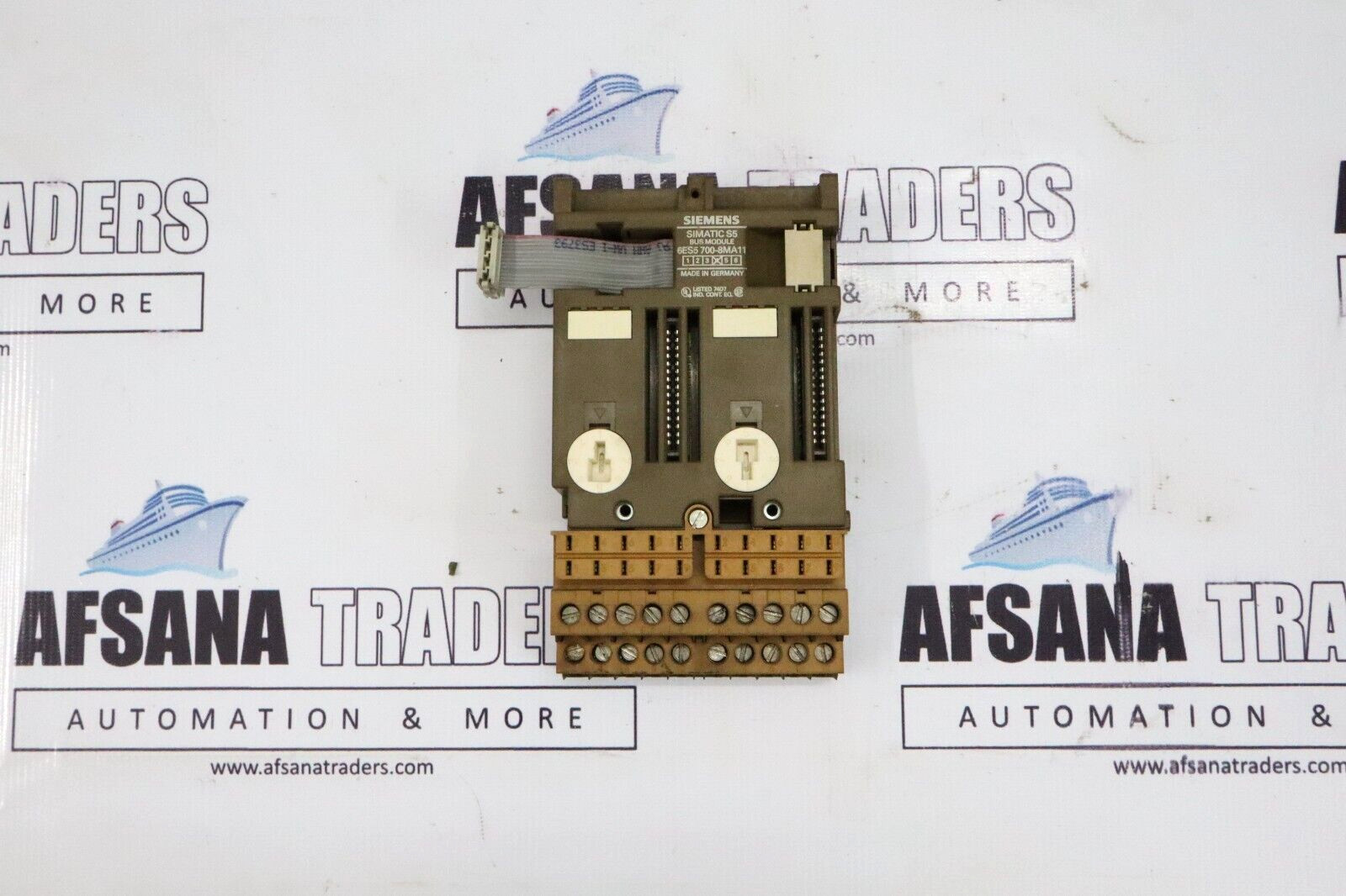 Lot of 3X Siemens Simatic S5 Bus Module 6ES5 700-8MA11