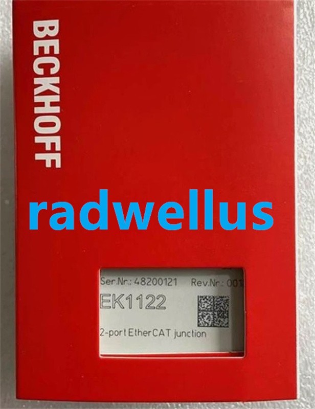 New In Box BECKHOFF EK1122 2 Port Ethercat Junction Module EK1122 EK1122
