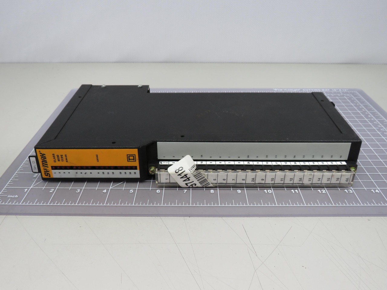 SQUARE D RIM-101 SY/MAX CLASS 8030 INPUT MODULE T158981