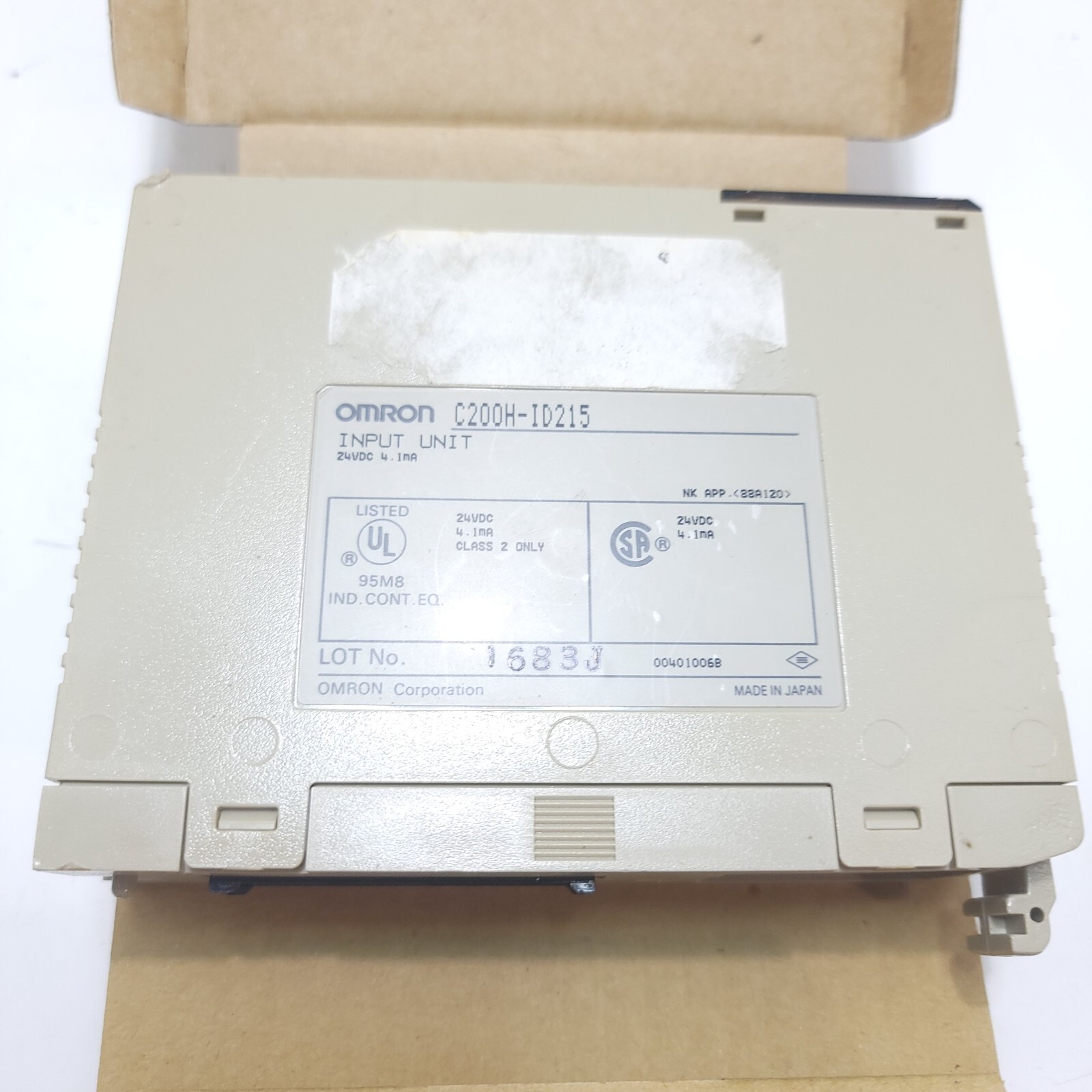 OMRON C200H-ID215 Input Unit Module for Sysmac Programmable Controller PLC
