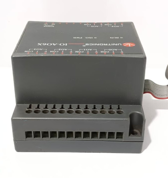 UNITRONICS IO-AO6X, ISOLATED ANALOG OUTPUTS MODULE