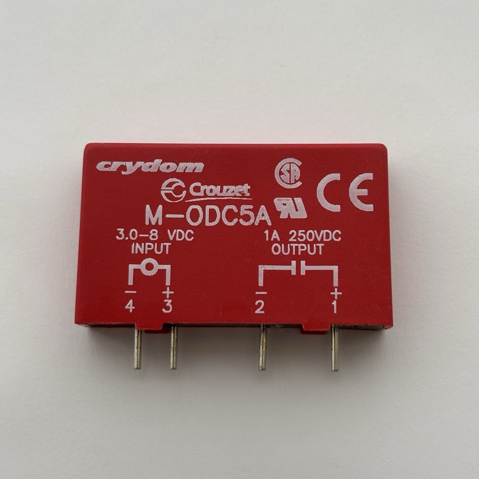Lot of 10 Crydom M-ODC5A DC Output Modules 3-8VDC In 1A 250VDC NOS New