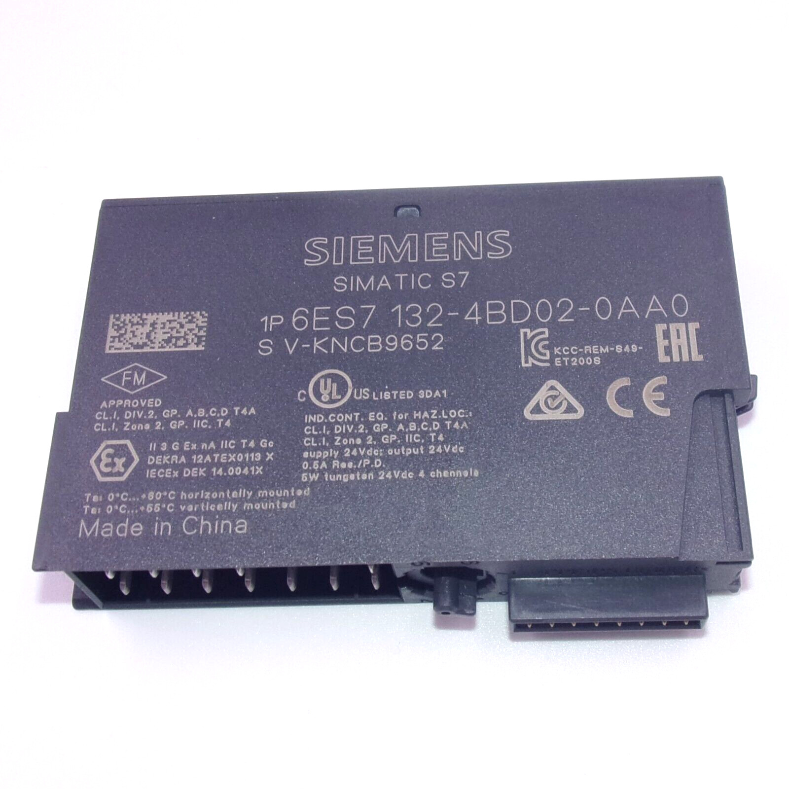 Siemens SIMATIC S7 4DO DC24V/0.5A Digital Output Module 6ES7 132-4BD02-0AA0