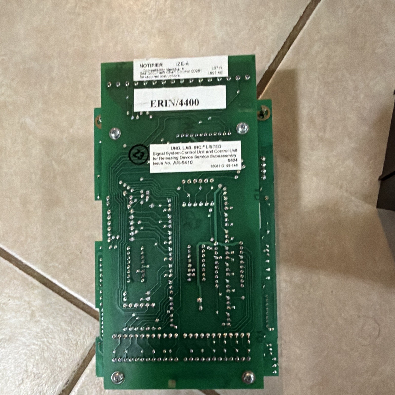 Notifier IZE-A Digital PLC I/O Module Card for AFP-400 Signal System Control