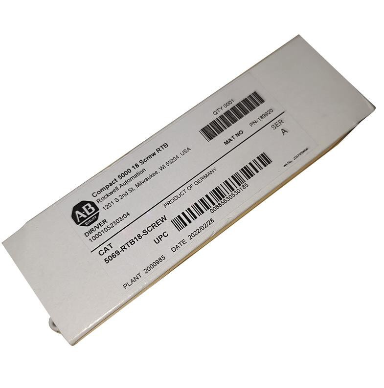 New Sealed Allen Bradley AB 5069-RTB18-SCREW /A Compact 5000 18-Screw
