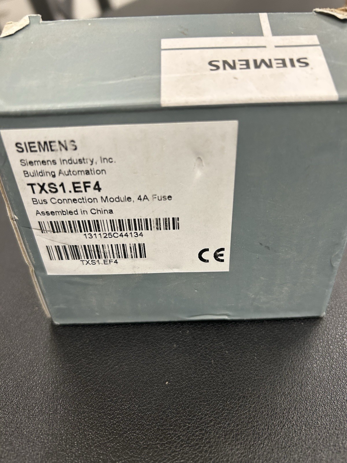 Siemens TXS1.EF4 Bus Connection Module 4A Fuse TX-I/O Controller Platform
